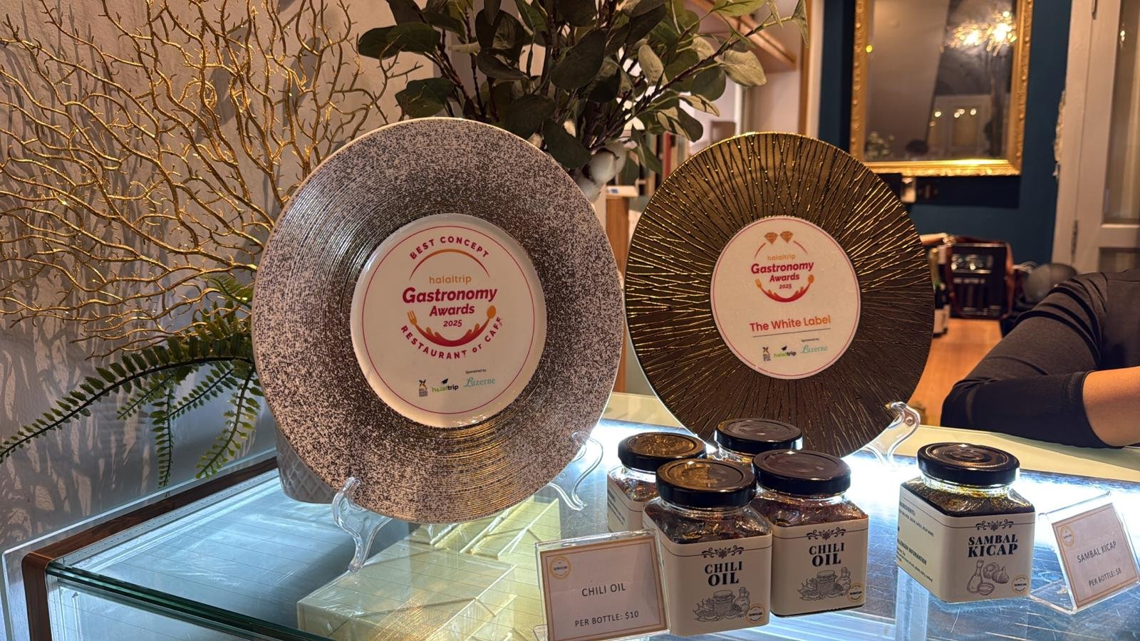 The White Label Two Diamond Award and Best Halal Concept Restaurant Award